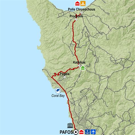 Paphos to Polis .
